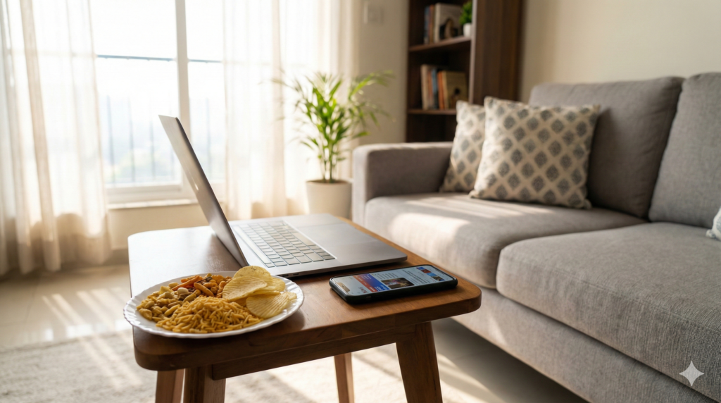 Indian snacks still matter