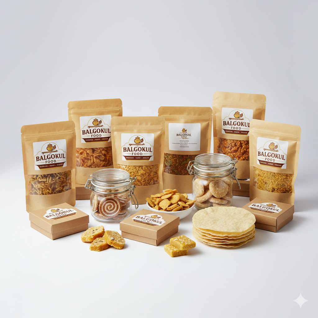BalGokul Foods product range Indian snacks