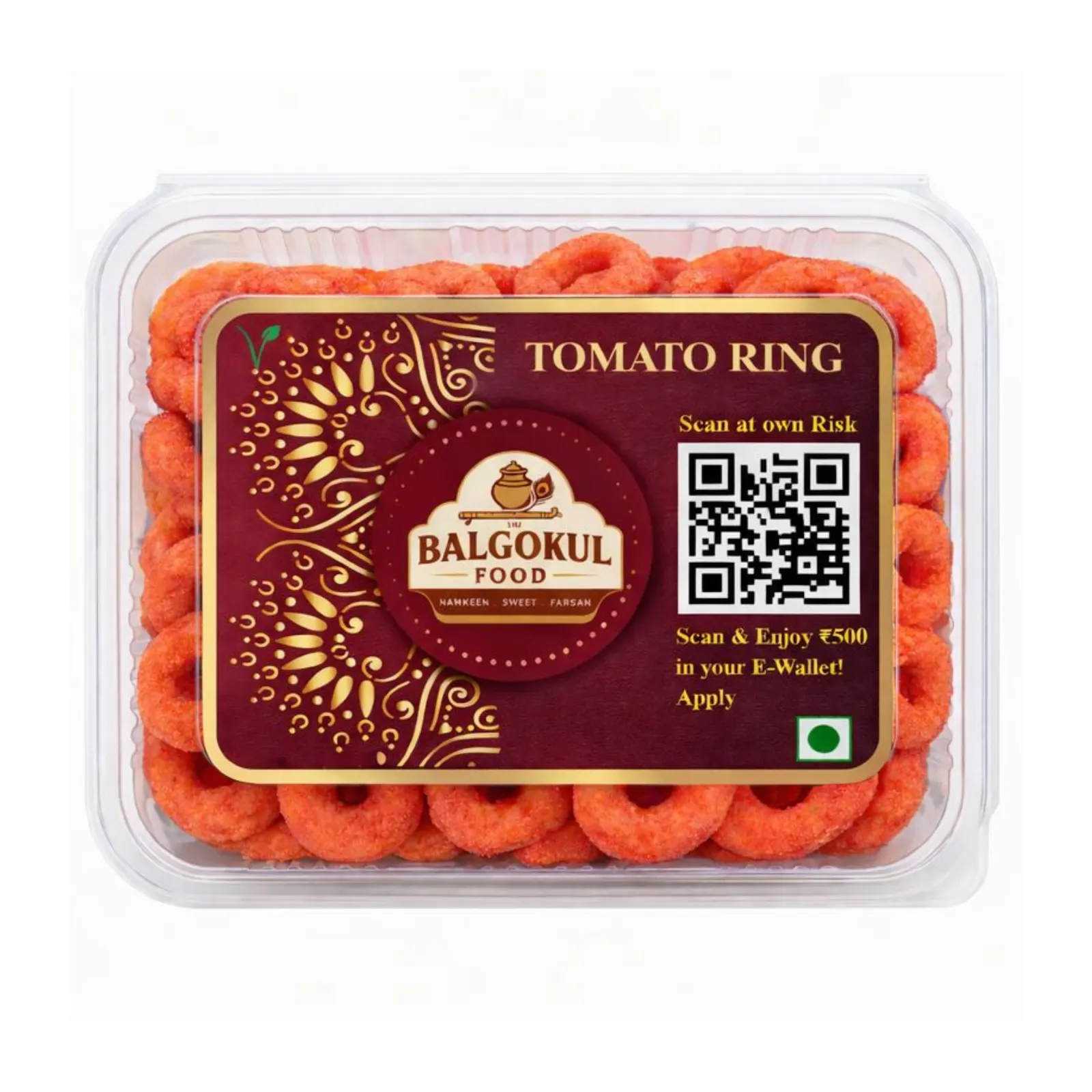 BalGokul Foods Tomato Rings (Tomato Flavour)