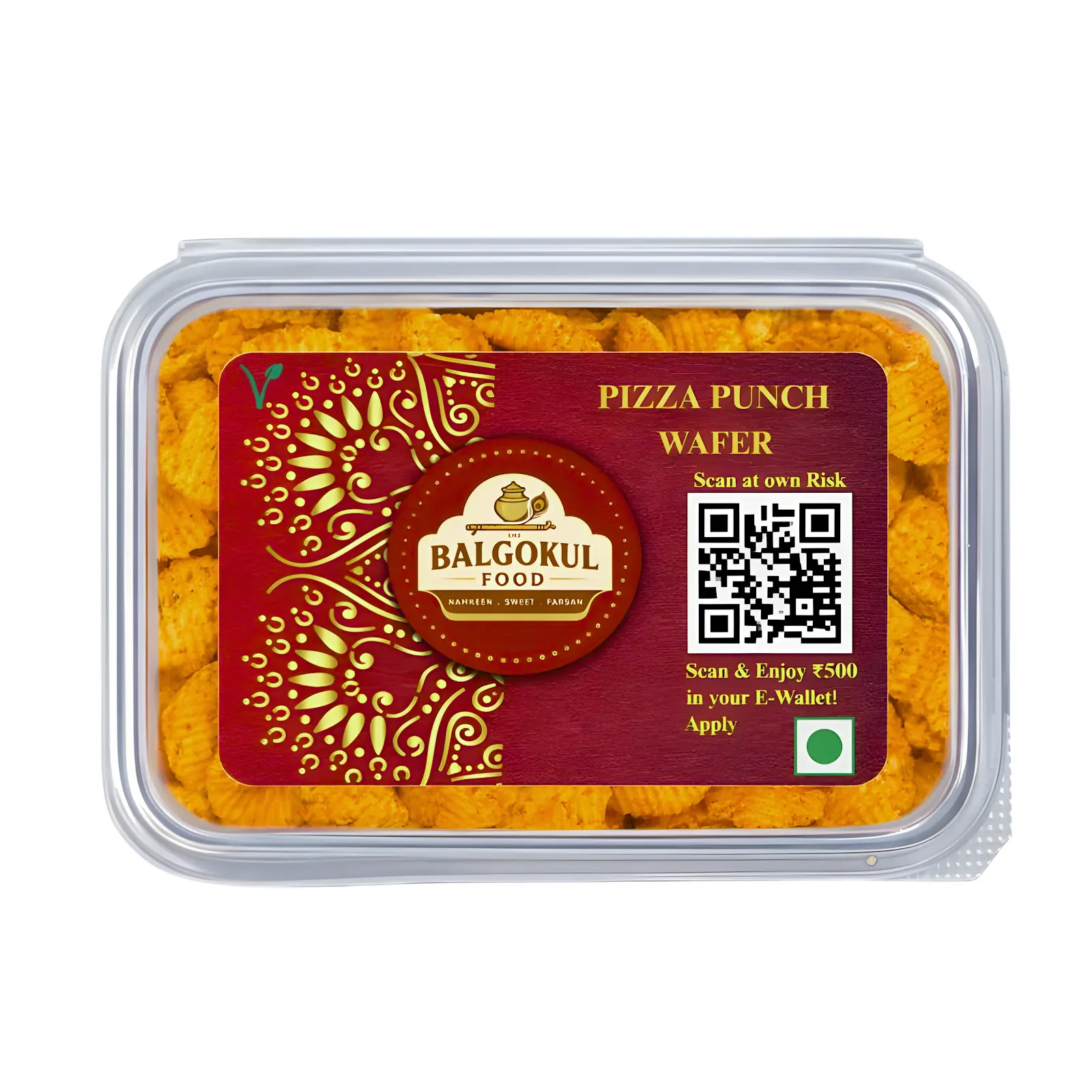 BalGokul Foods Pizza Punch Wafer