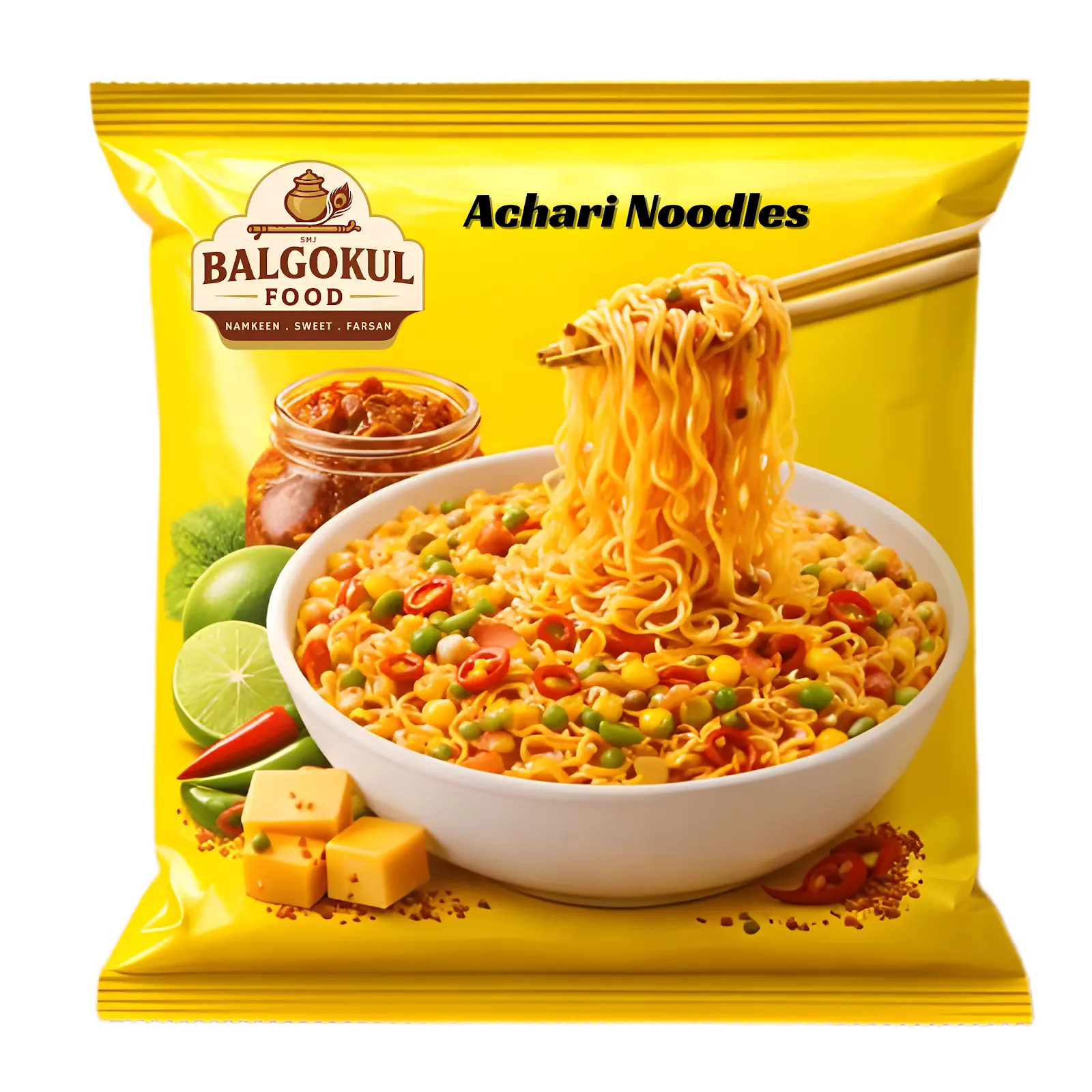 BalGokul Foods Achari Noodles